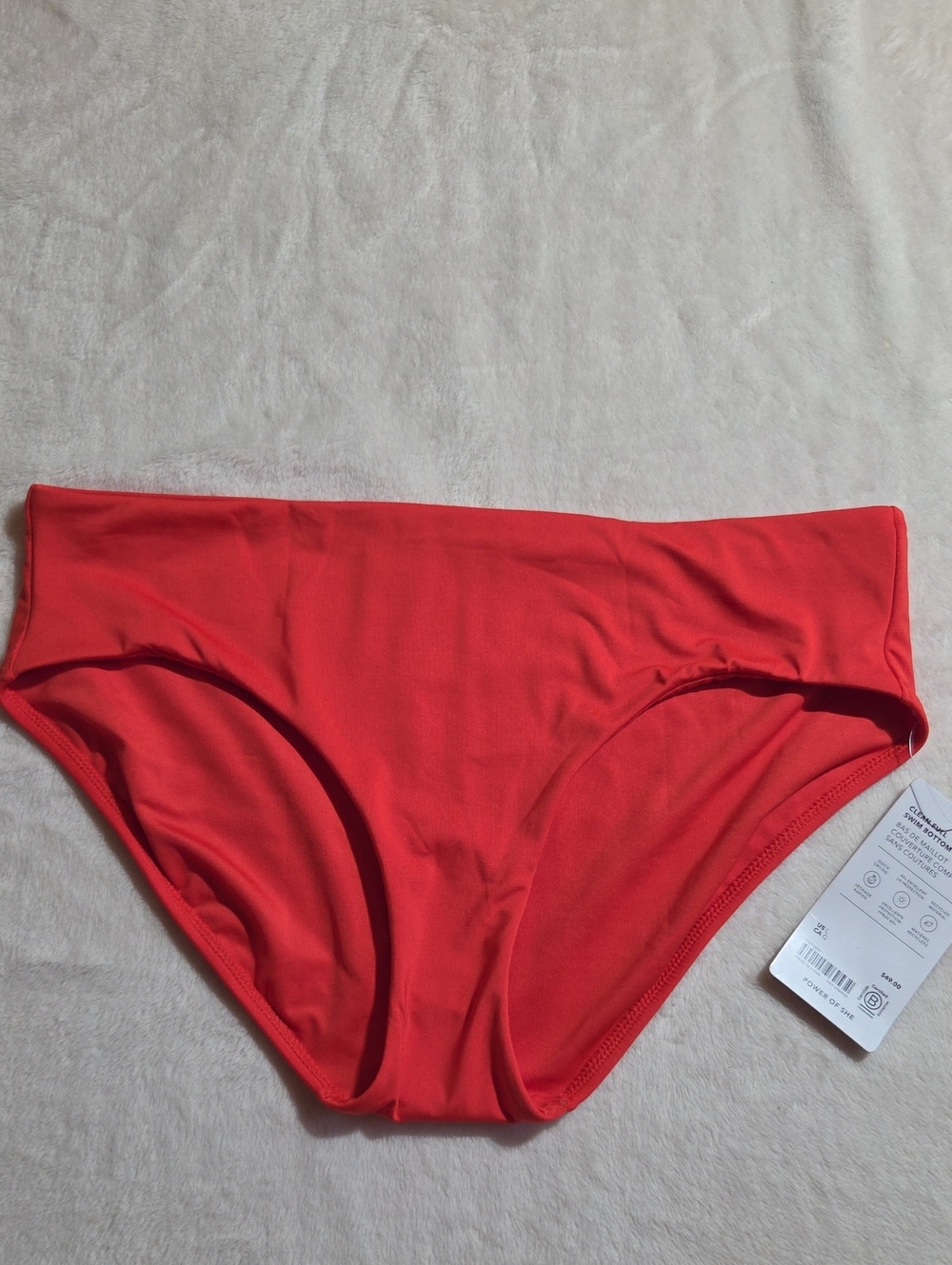 NWT! ATHLETA Clean Full Swim Bottom L